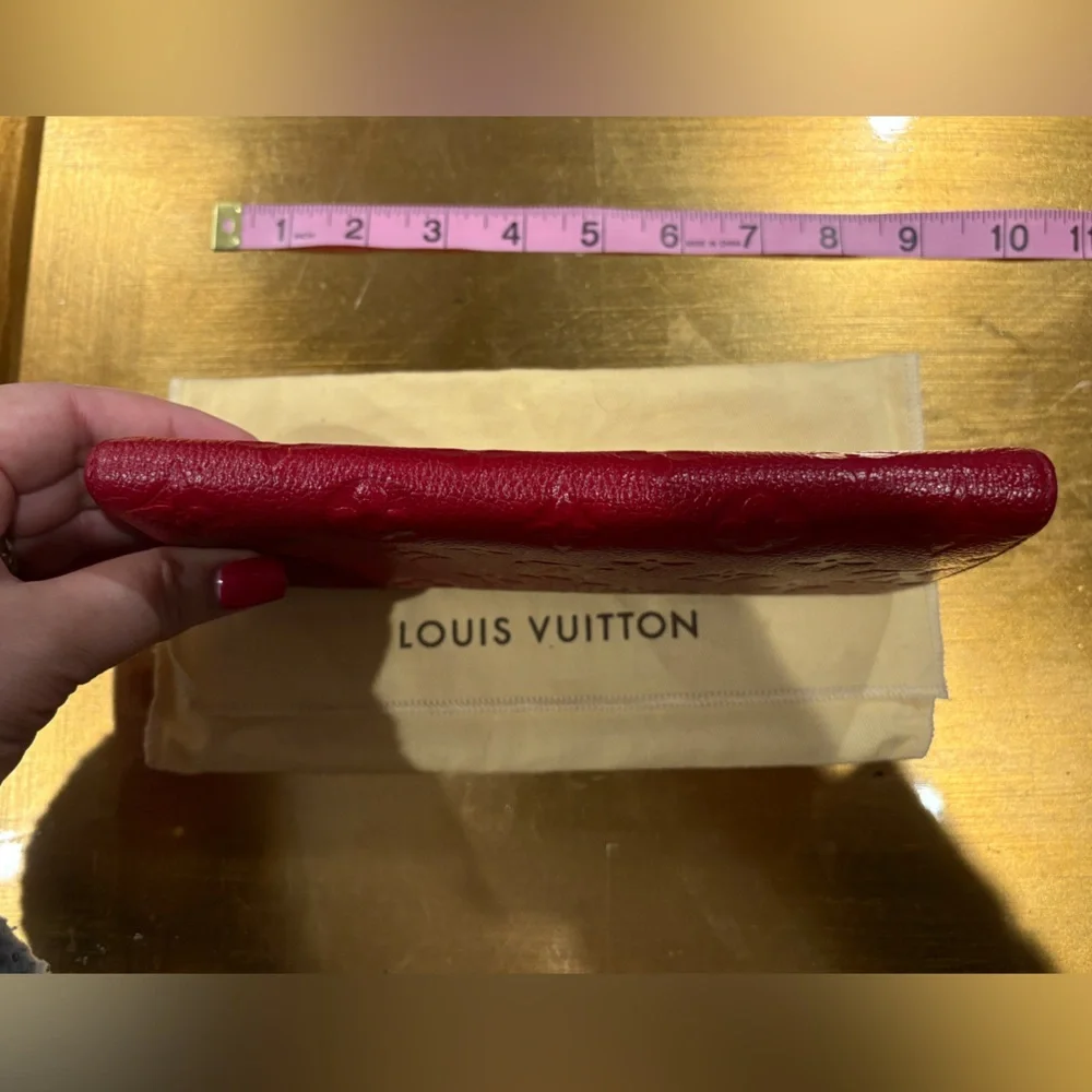 LOUIS VUITTON Empreinte Curieuse Wallet Aurore CA4134